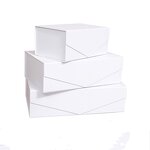 Collapsible Gift Boxes Factory - Competitive Price Rectangle Black Colorful Christmas