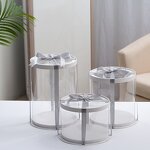 Food Box Factory - Wholesale Transparent Multi Size 6 8 12 Inch Round Cake