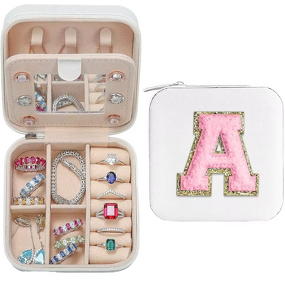 Jewellery Box Manufacturer - Novel Portable Travel Fashion Square Creative Letter