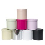 Flower Box Manufacturer - Hug Bucket Small Round Cylinder Bouquet Packaging