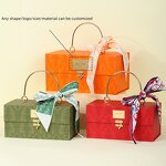 High-End Packaging Box Factory - Retro Green Christmas Valentine's Day Wedding