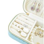 Travel Jewelry Storage Box Manufacturer - 2025 New Mini PU Leather with Zipper