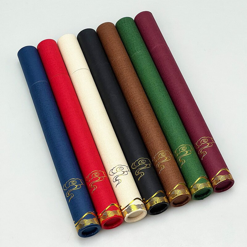 Incense Box Factory - New Arrival Cylinder Kraft Paper Empty for Aromatherapy