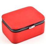 Rings Jewelry Box Manufacturer - Hot Selling Portable Mini Rectangle PU Leather