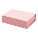 Gift Box Factory - Hot Sale Eco Friendly Flip Top Black Pink Foldable Magnetic
