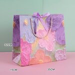 Tote Bag Factory - Bright Square Florist Paper Bag Bouquet Broad Bottom