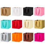 Paper Bag Factory - Hot Sale Square Takeaway Food Baking Bouquet for Flower Shop