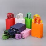 Kraft Paper Bag Factory - Wholesale Takeaway Shopping Bag Large Multiple Color Tote