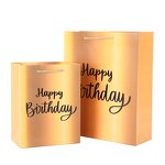 Shopping Bag Manufacturer - Wholesale White Cardboard Child Happy Birthday Gift