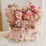 Flower Wrapping Paper Manufacturer - Stylish Double Side Color Waterproof for Arrangement