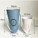 Flower Bucket Manufacturer - Hot Sale Ice Cream Shape Portable Paper Bouquet Box