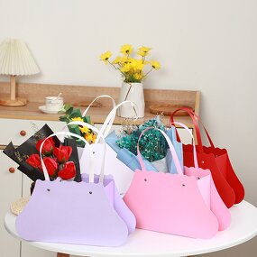 Bouquet Packaging Bag Factory - New Creative Rivets Mother's Day Hand-Held