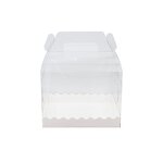 Baking Packaging Box Factory - Wholesale Portable Transparent Heightened Tall Birthday