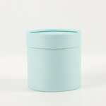 Gift Box Manufacturer - New Arrival Modern Round Purple with Lid