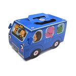 Creative Gift Box Factory - Cartoon Car Shape Portable Kraft Kids Chocolate Candy
