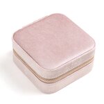 Jewelry Box Factory - Wholesale Mini Velvet Earring Necklace Travel Case
