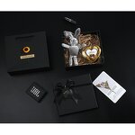 Gift Box Factory - Hot Sale Creative Lid and Base Lipstick Black Empty Large