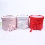 Gift Box Factory - Luxury Round Double Layer Rotating with PVC Window