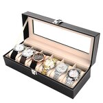 Watch Display Box Manufacturer - Hot Sale PU Leather 2 5 6 10 12 24 Slot