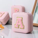 Jewellery Box Manufacturer - Novel Portable Travel Fashion Square Creative Letter