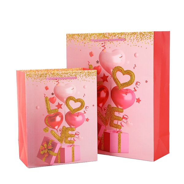 Valentine's Day Gift Bag Factory - Printing Holographic Grocery Thicken Shopping