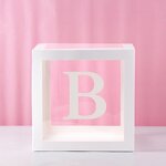 Surprise Box Manufacturer - Hot Sale White Letter Baby Shower Balloon Recycled
