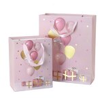 Shopping Bag Factory - New Luxury Party Holiday Birthday White Cardboard