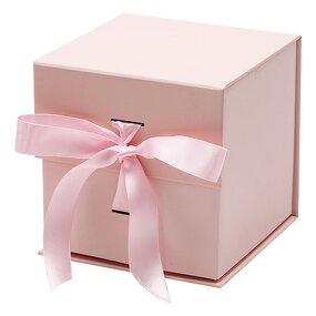 Paper Box Factory - Recommended Cube Square Birthday Wedding Candy White