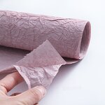 Bouquet Packaging Paper Manufacturer - Handmade Double-Layer Thickened Pleated with Lining