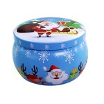 Cute Candle Jar Manufacturer - Tiny Creative Biscuit Christmas Chocolate Candy Tin