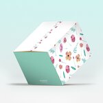 Mailer Box Factory - New Design Cosmetic Zipper Self-Adhesive Tear Strip