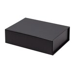 Gift Box Factory - Hot Sale Eco Friendly Flip Top Black Pink Foldable Magnetic