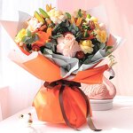 Flower Wrapping Paper Manufacturer - Wholesale Double Color Bouquet for Florist Supplies