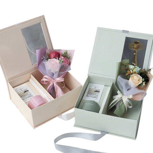 Packaging Box Manufacturer - Hot Sale Aromatherapy Perfume Flowers Birthday Valentine's Day