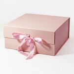 Magnetic Box Manufacturer - Low Price Cardboard Eco Friendly Rigid White Pink