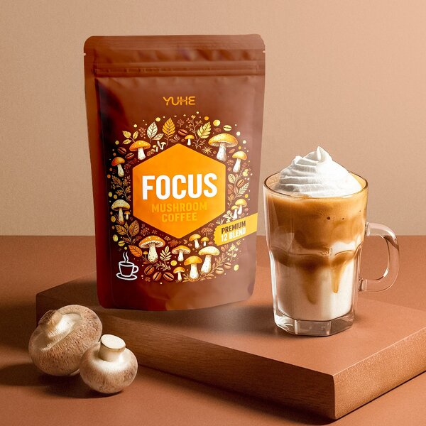Mushroom Coffee Powder Manufacturer - Private Label Focus Arabica Mushroom Powder