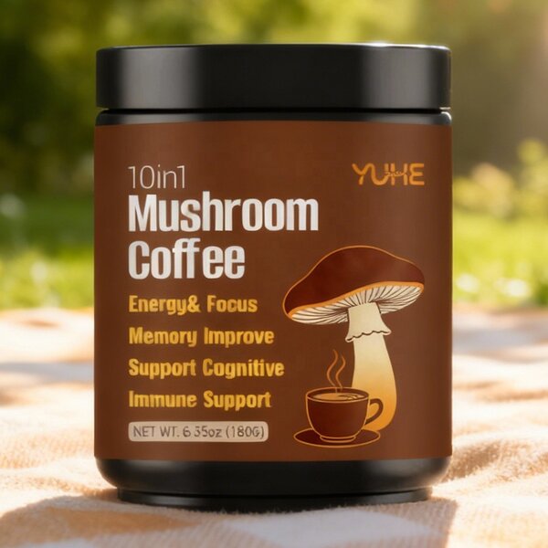 10 in 1 Mushroom Coffee Factory - OEM Private Label Organic Arabica Powder