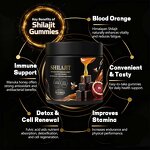 4 in 1 Shilajit Gummies Factory - Wholesale Ashwagandha Cordyceps Maca Roots
