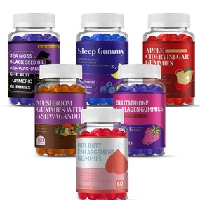 Bear Shape Breast Gummies Factory - OEM Private Label Bbl Butt Enhancement