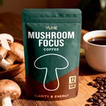 Instant Mushroom Coffee Factory - Private Label Lions Mane Reishi Chaga Focus