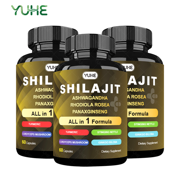 Ashwagandha Shilajit Capsules Factory - Himalayan Shilajit Resin for Men