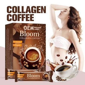 Halal Slim Collagen Coffee Factory - Private Label Glutathione Instant for Women