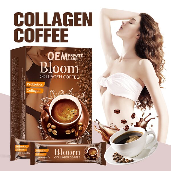 Halal Slim Collagen Coffee Factory - Private Label Glutathione Instant for Women