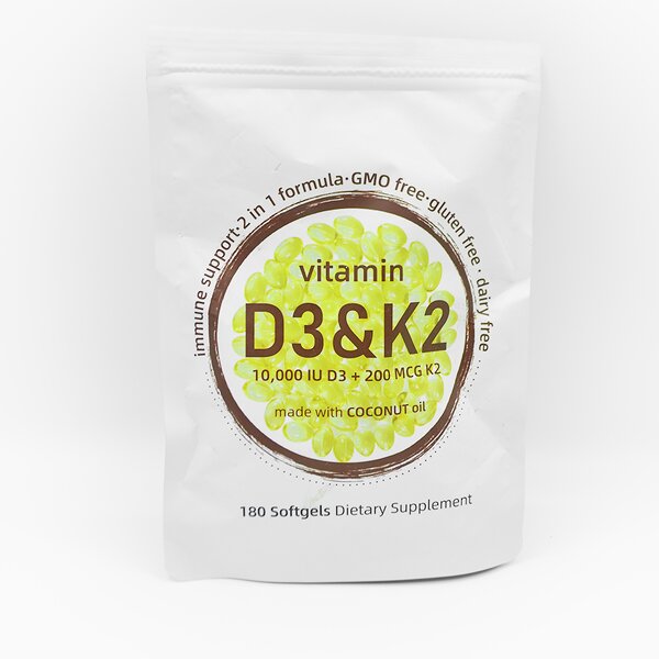 Vitamin Softgel Manufacturer - OEM D3 K2 Coconut