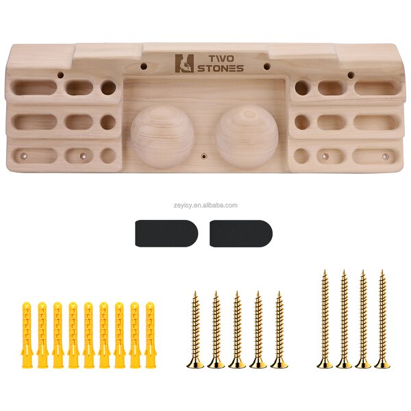 Wooden Hangboard Manufacturer - Custom Fingerboard Trainer Tension Bar