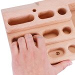 Wooden Hangboard Manufacturer - Custom Fingerboard Trainer Tension Bar