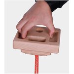 Portable Wooden Climbing Hangboard Factory - Outdoor Rock Climbing Training