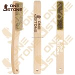 Wooden Rock Climbing Brush Factory - Features Boulder Boars Hair Chalk