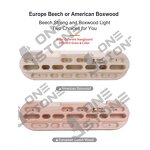 Natural Wooden Climbing Hangboard Supplier - Outdoor with High Quality Holds