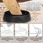 Bed Bug Interceptor Supplier - 4PCS Set Over-Coated EPA Certified